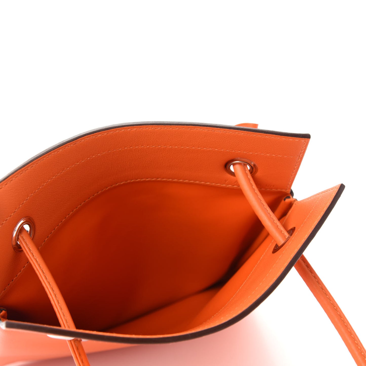 Milo Lambskin Swift Mini Aline Orange