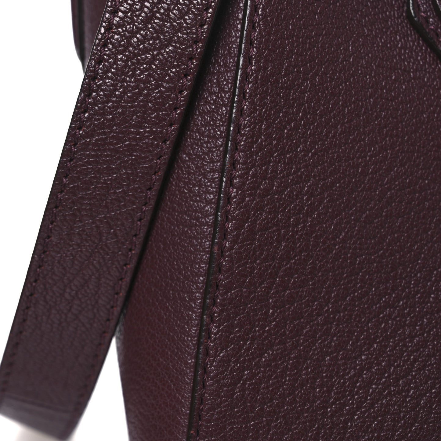 Sugar Goatskin Mini Antigona Oxblood