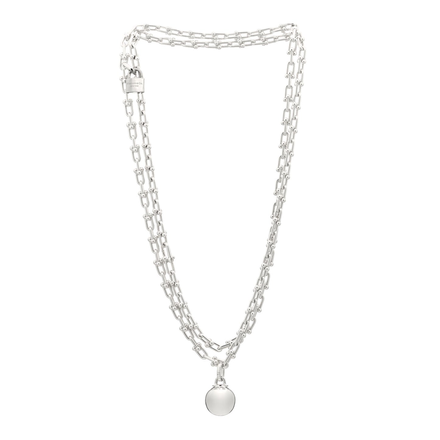 Sterling Silver HardWear Wrap Necklace