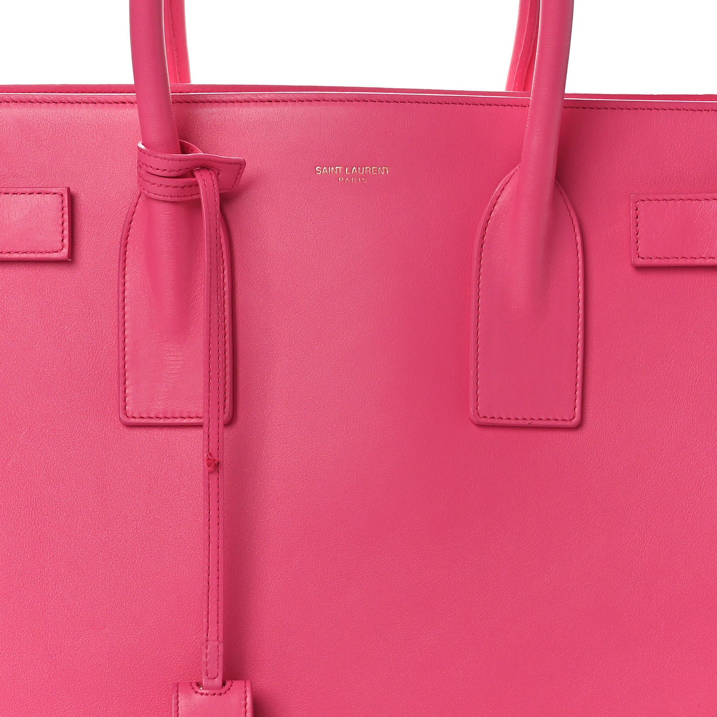 Calfskin Large Sac De Jour Carryall Bubblegum