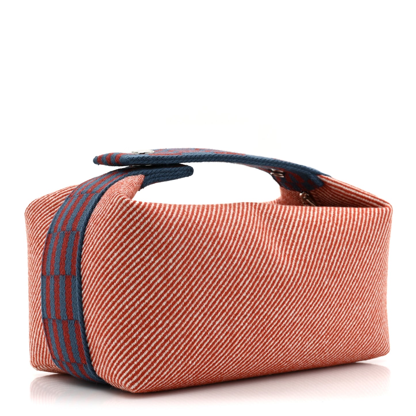Wool Small Bride-A-Brac H Natte Pouch Tomette