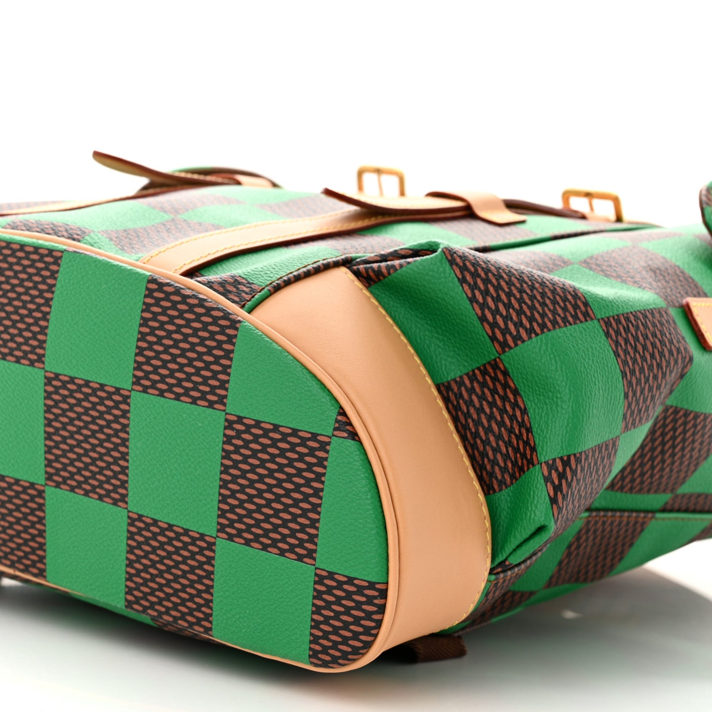 Damier Pop Christopher MM Backpack Green