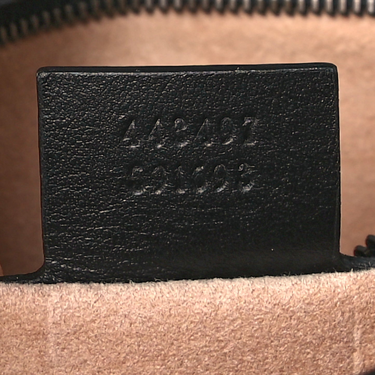 Calfskin Matelasse Small GG Marmont Shoulder Bag Black