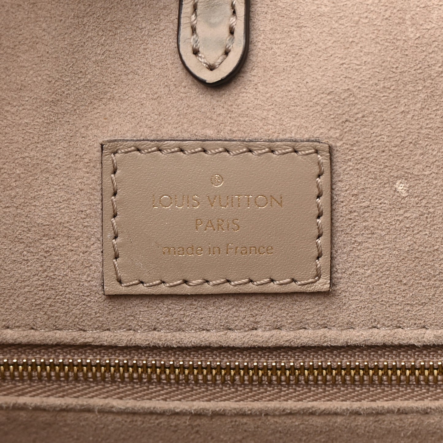 Empreinte Monogram Giant Onthego MM Tourterelle Creme