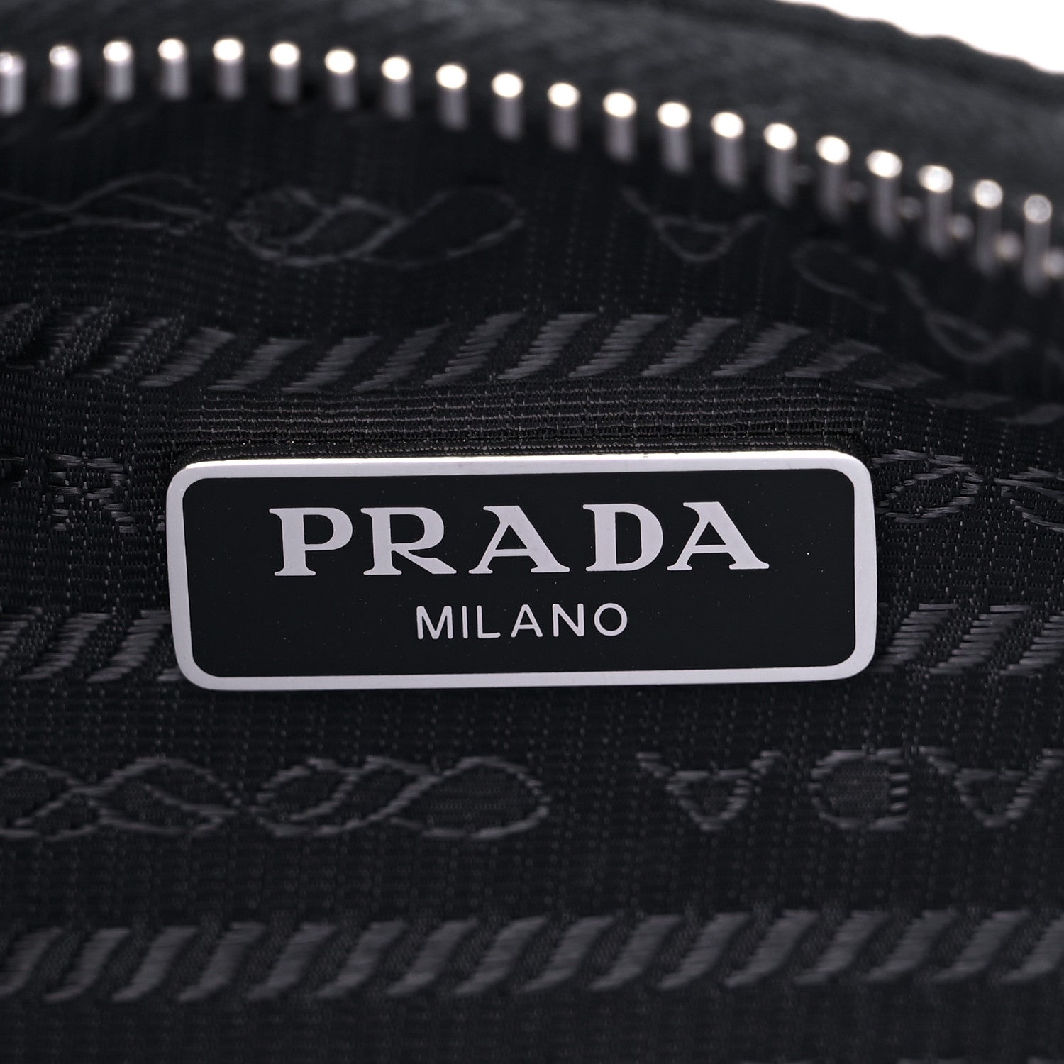 Prada Nylon Re-Edition 2005 Shoulder Bag Black 6 of 9