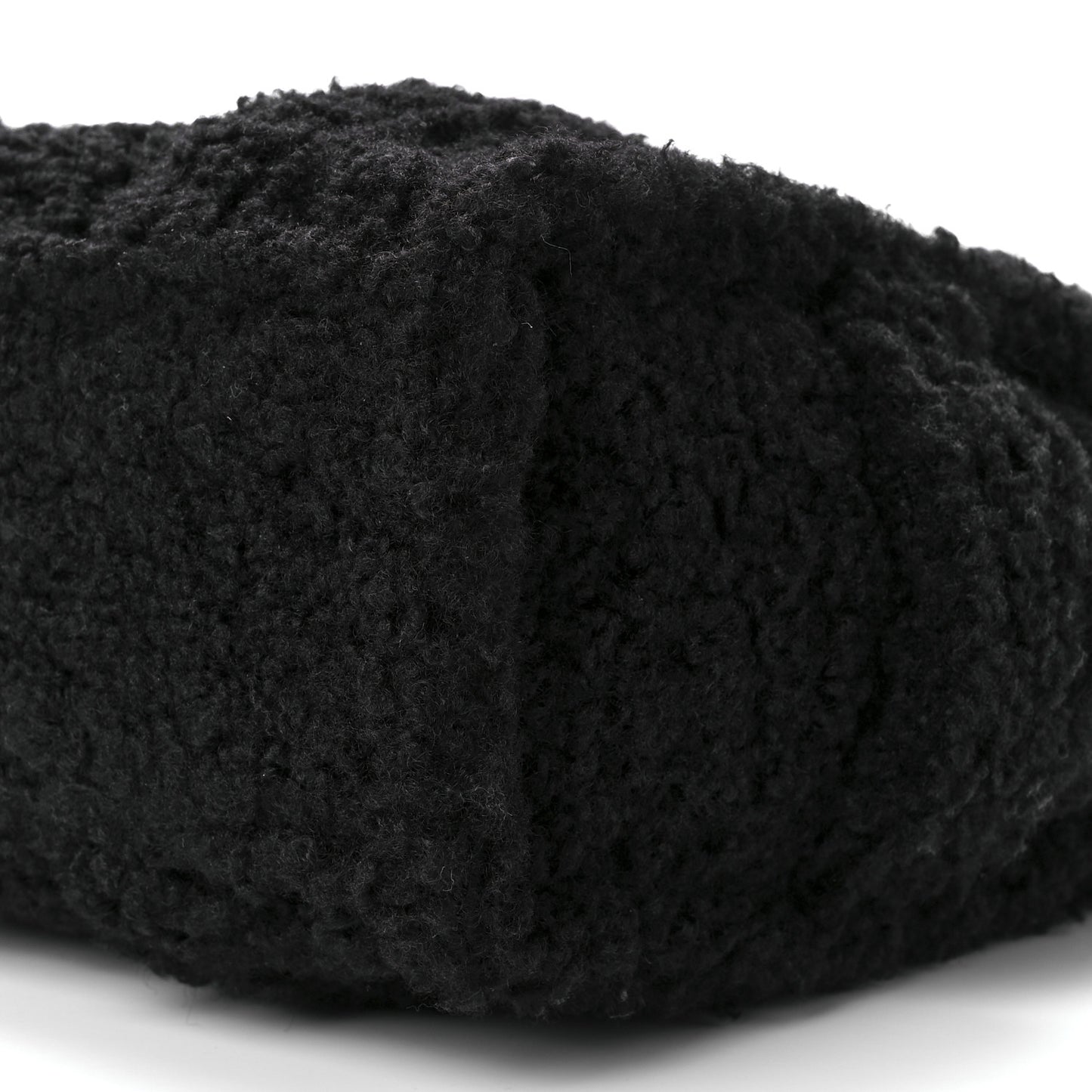 Polyester Cotton Mini The Teddy Traveler Tote Bag Black