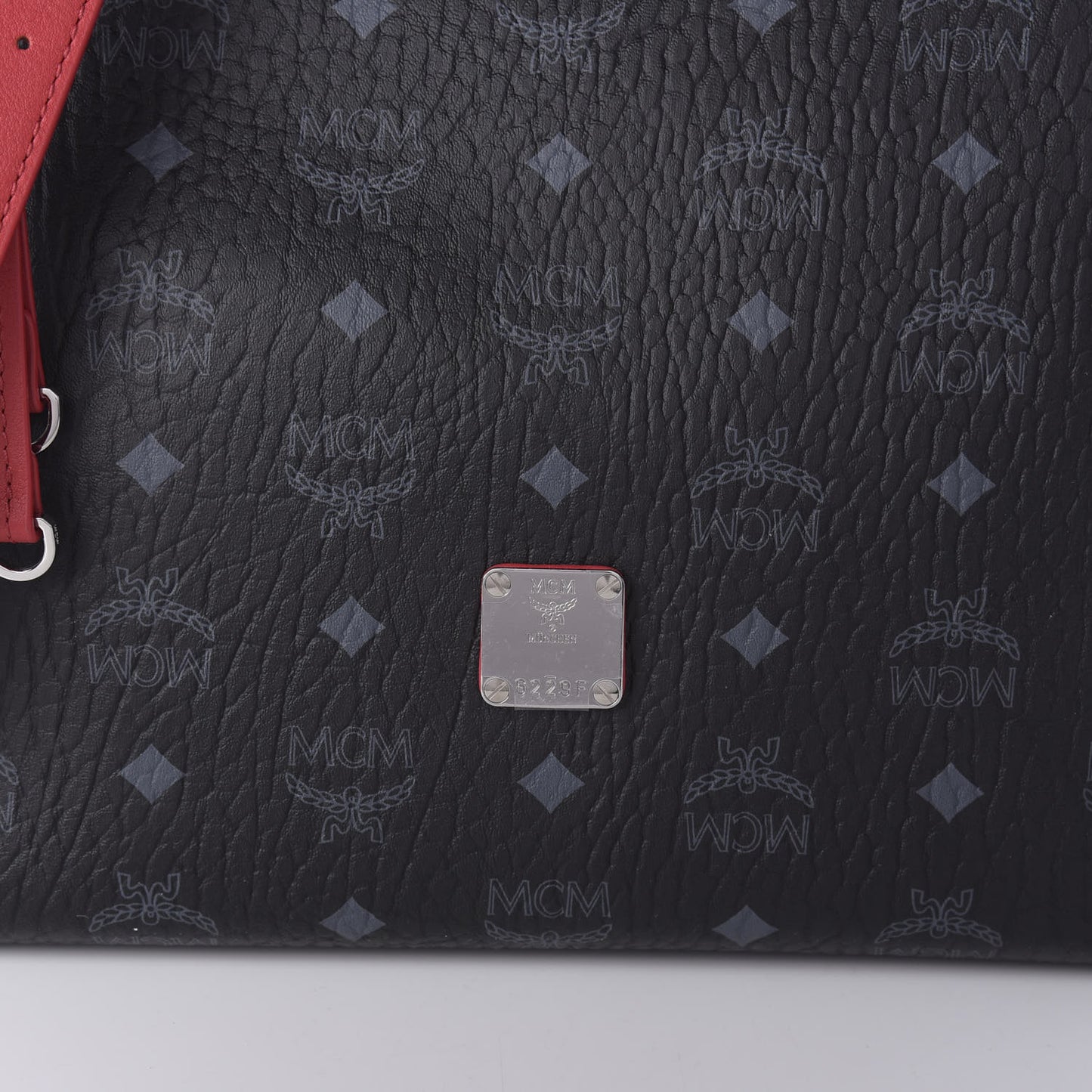 Visetos Medium Klara Hobo Red Black