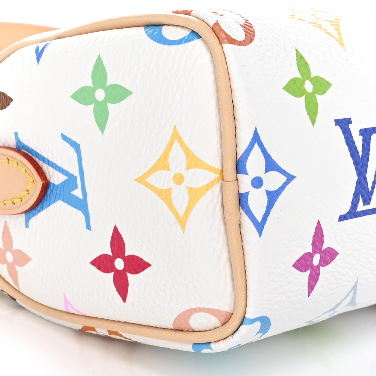 LV X TM Monogram Multicolor Nano Speedy White
