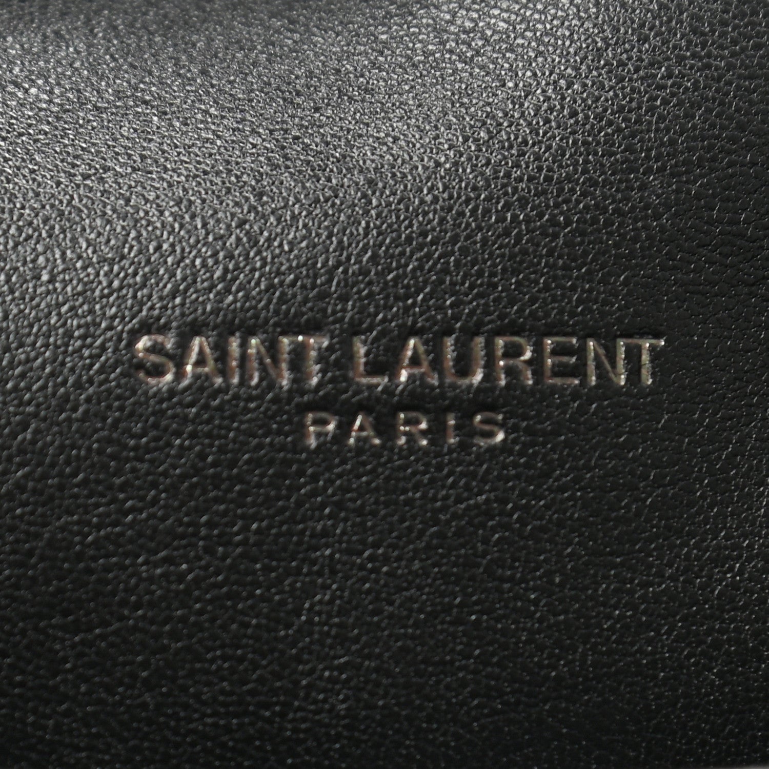 Saint Laurent Lambskin Quilted Small Loulou Puffer Monogram Chain Satchel Black 6 of 9