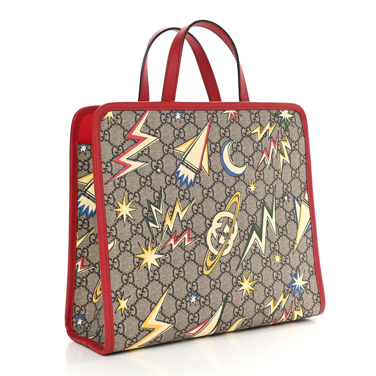 GG Supreme Monogram Space Childrens Tote
