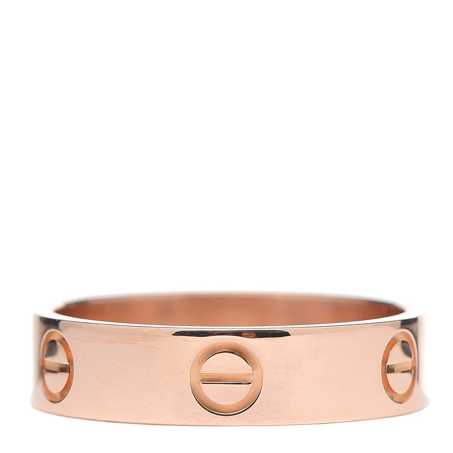 18K Pink Gold 5.5mm LOVE Ring 62 10