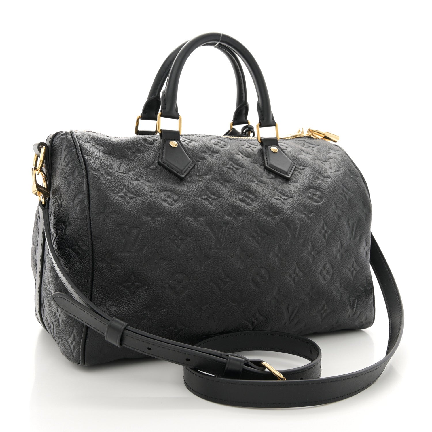 Louis Vuitton Empreinte Monogram Speedy Soft 30 Black 3 of 9