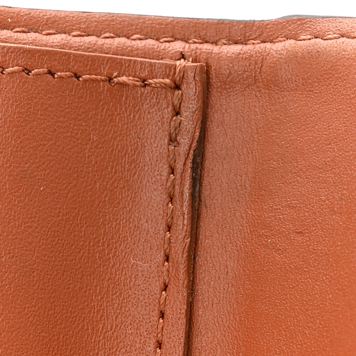 Monogram Flower Lock Compact Wallet Caramel