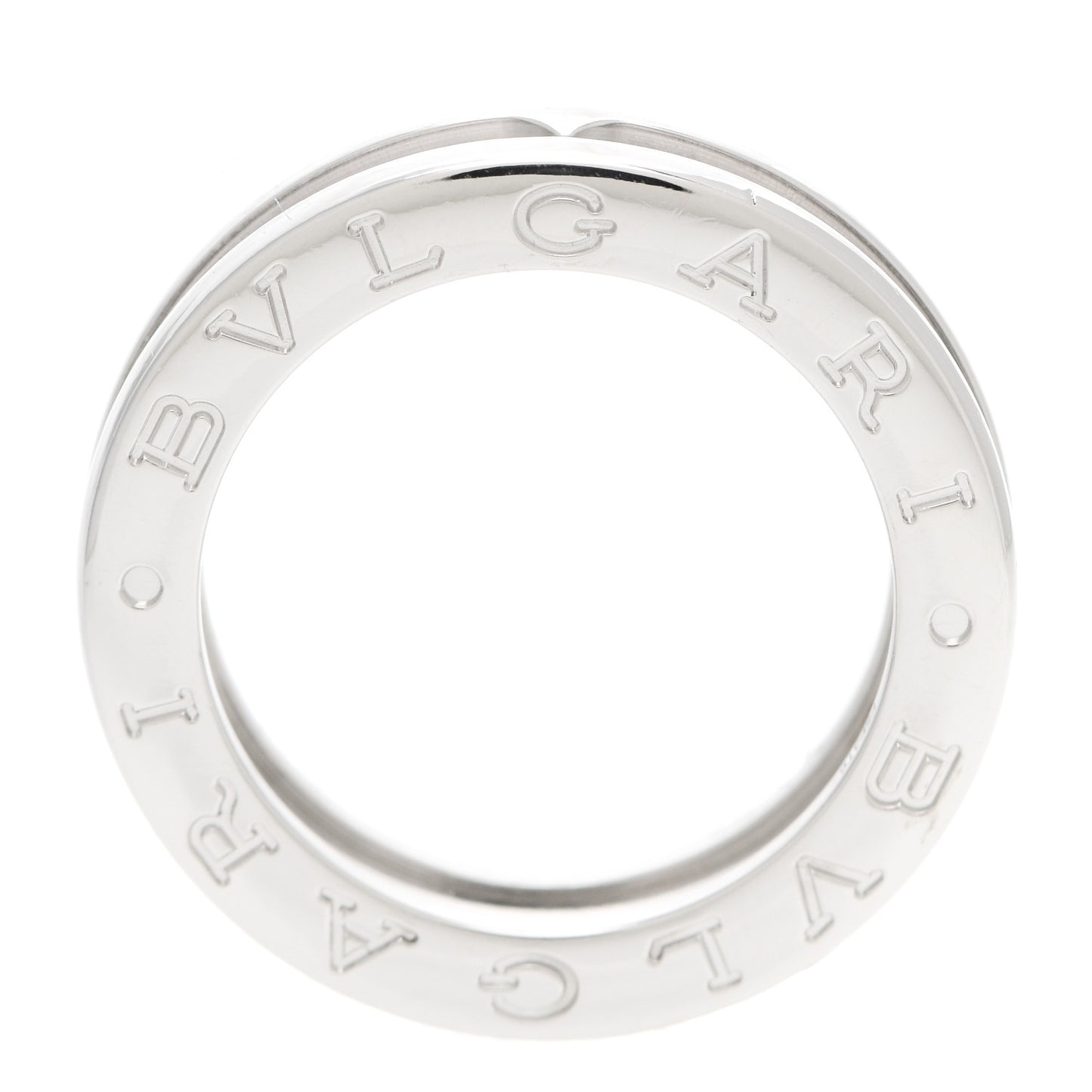 18K White Gold B.Zero1 One-Band Ring 49 4.75