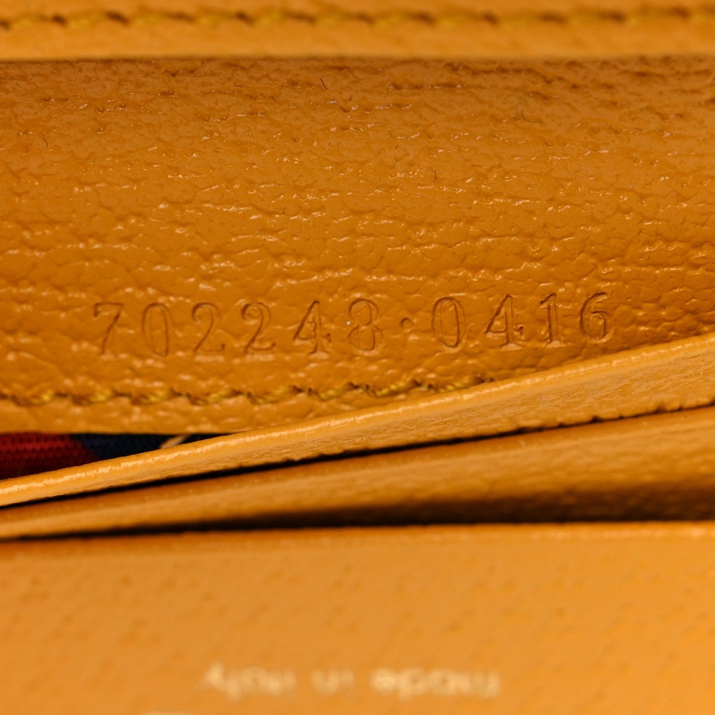 X ADIDAS Textured Dollar Calfskin Trefoil Horsebit 1955 Card Case Wallet With Strap Crop Black