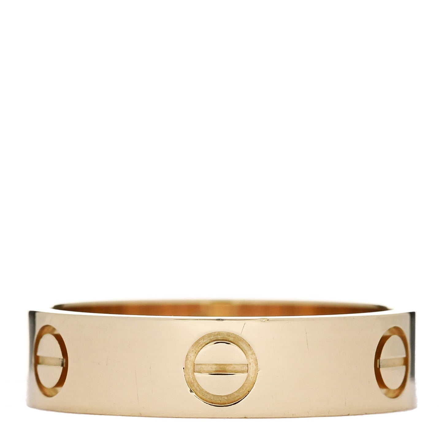 18K Yellow Gold 5.5mm LOVE Ring 61 9.5