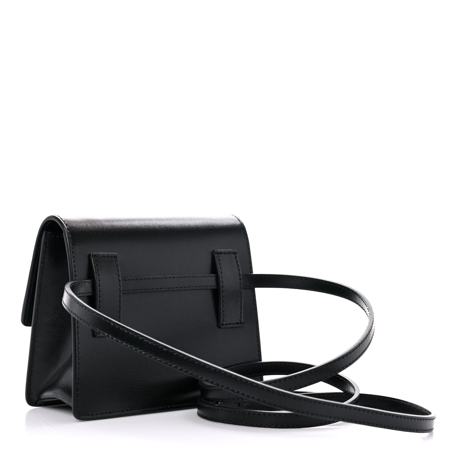 Calfskin Jitney 0.7 Belt Bag Crossbody Black
