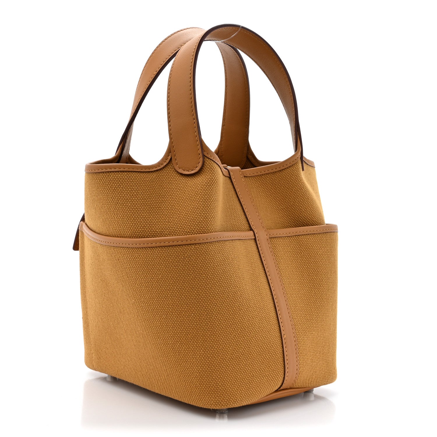 Hermes Toile Goeland Swift Cargo Picotin Lock 18 Sesame 3 of 11