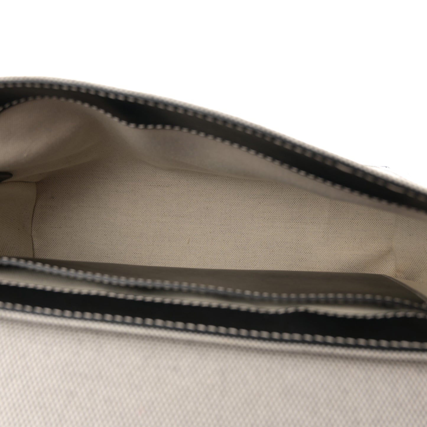 Canvas Horseferry Print Note Crossbody Bag Grey Black