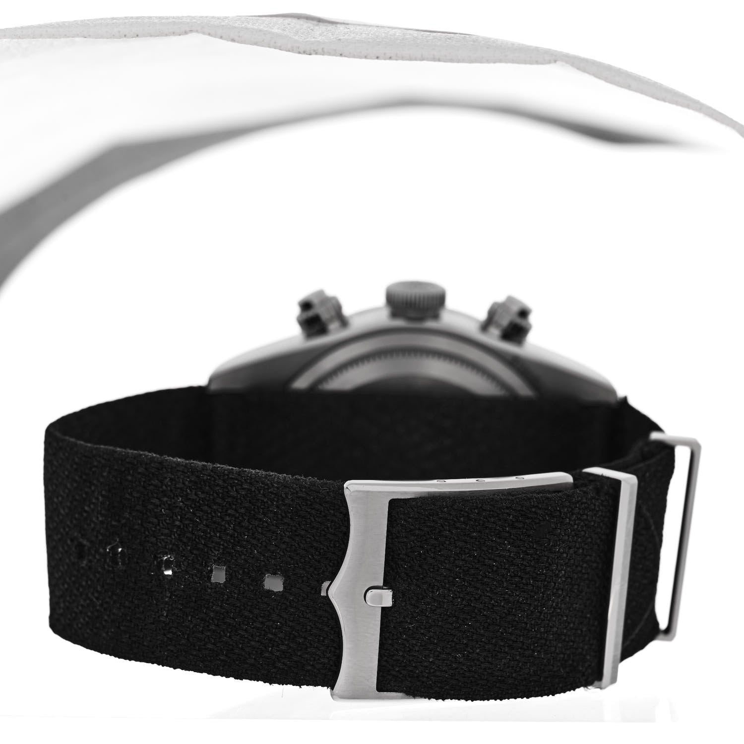 TUDOR Stainless Steel Fabric 41mm Black Bay Chronograph Panda Automatic Watch White 79360N 3 of 5