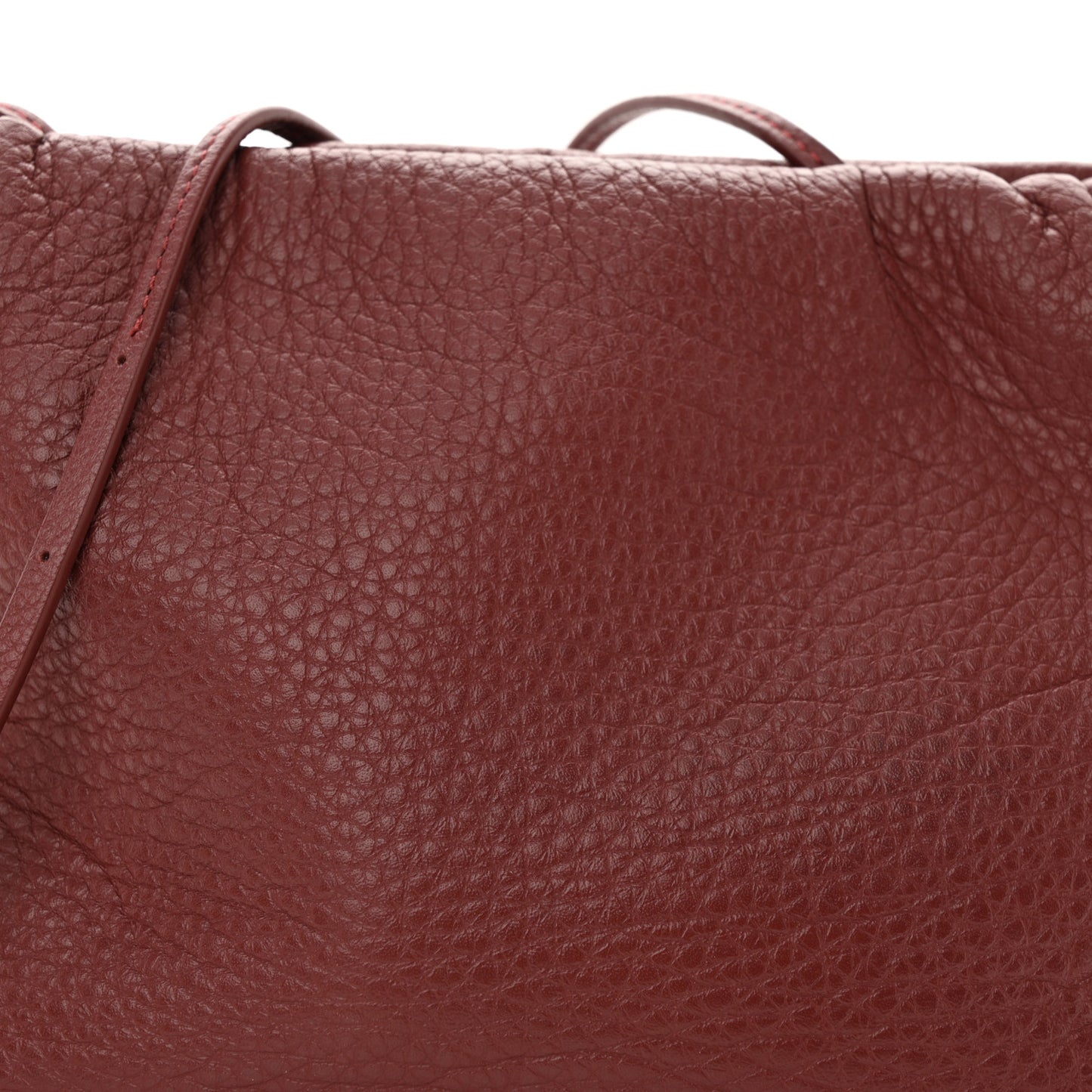 Grained Calfskin Bourse Clutch