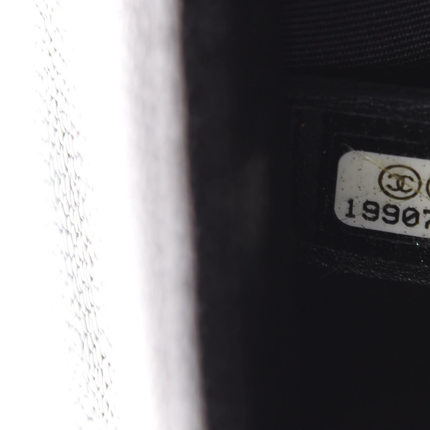 Caviar Quilted Small Boy Flap Black