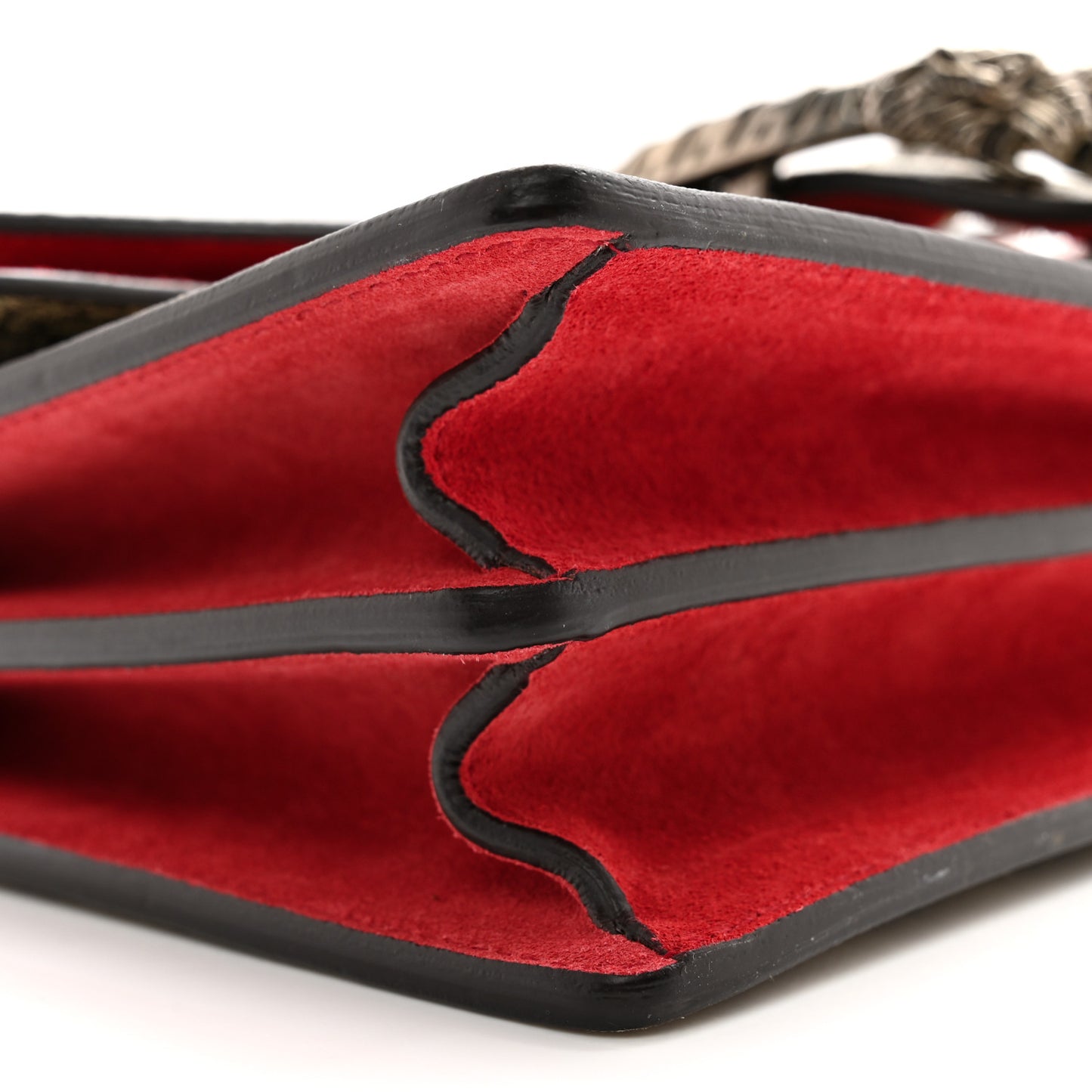 GG Supreme Monogram Small Dionysus Shoulder Bag Red