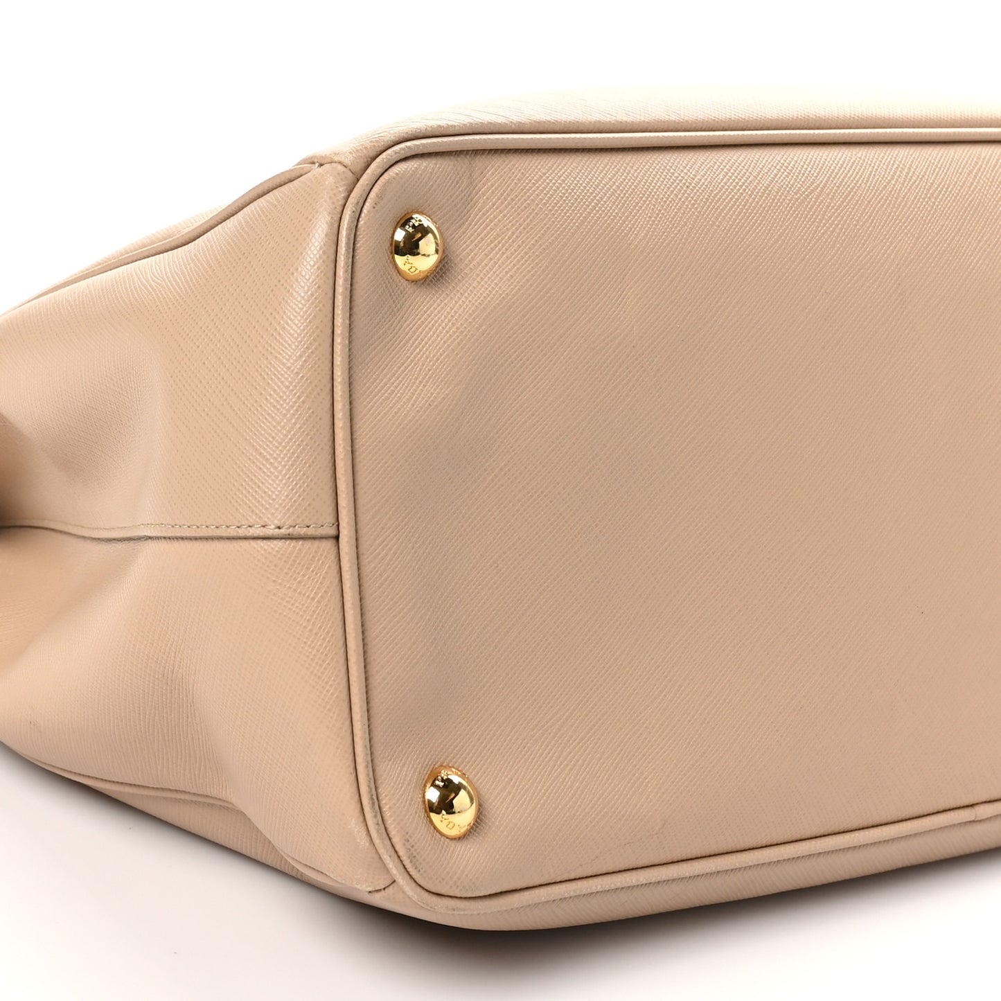 Saffiano Large Galleria Double Zip Tote Pomice