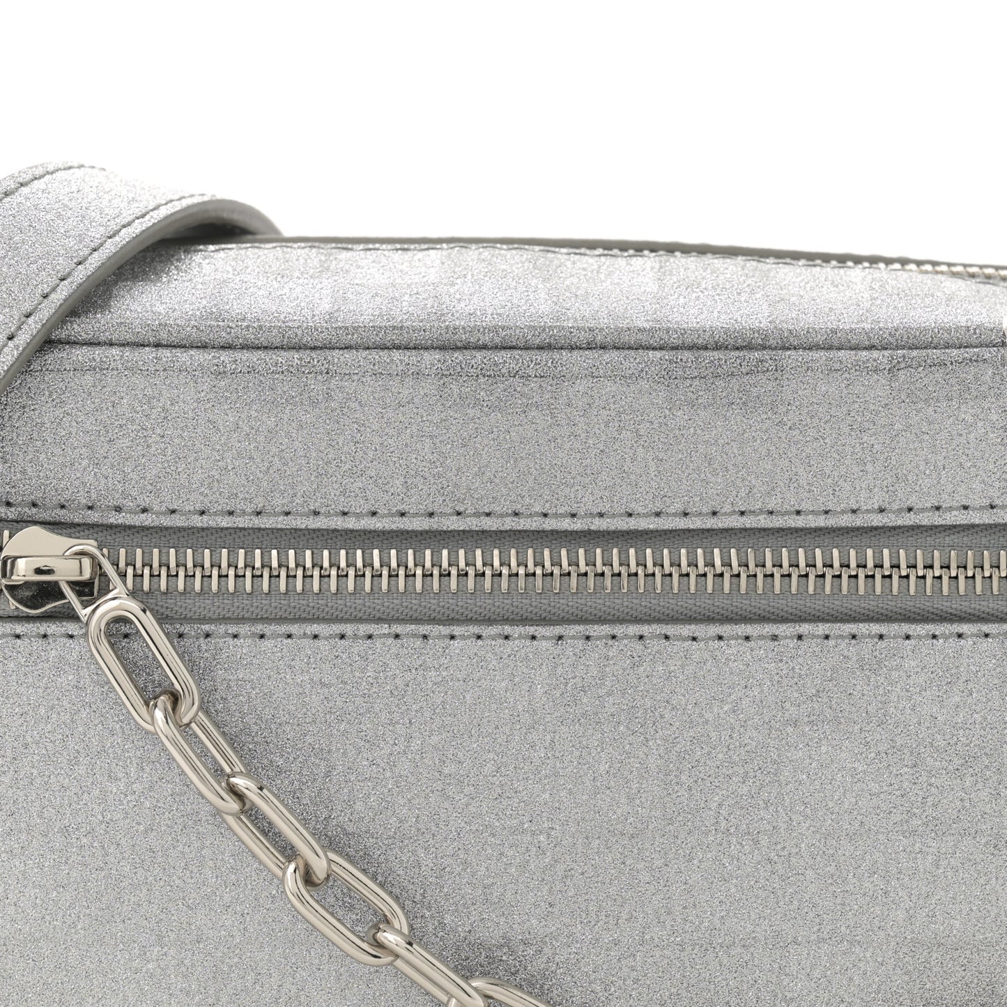Damier Glitter Mini Soft Trunk Silver