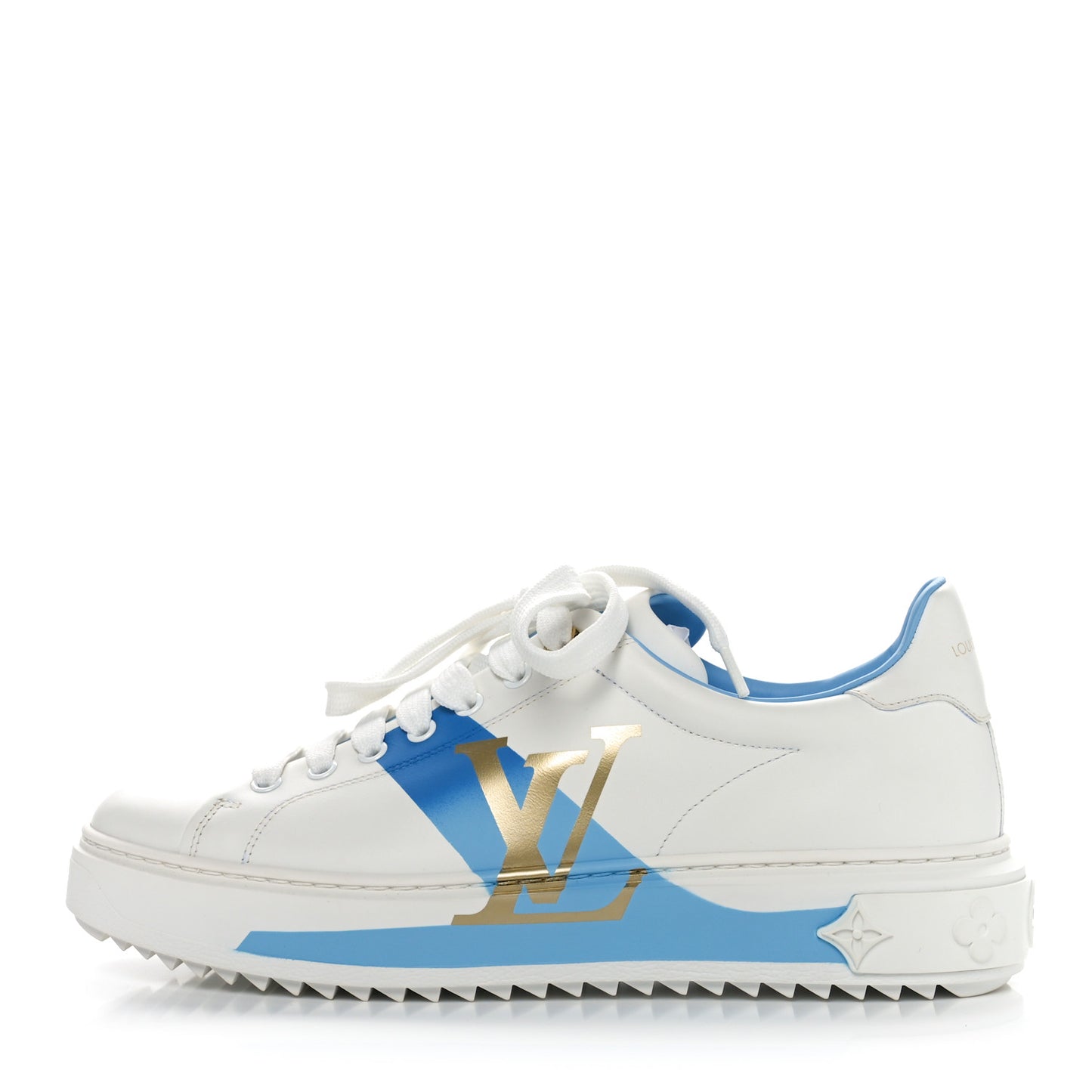 Monogram Time Out Sneakers 38 Blue