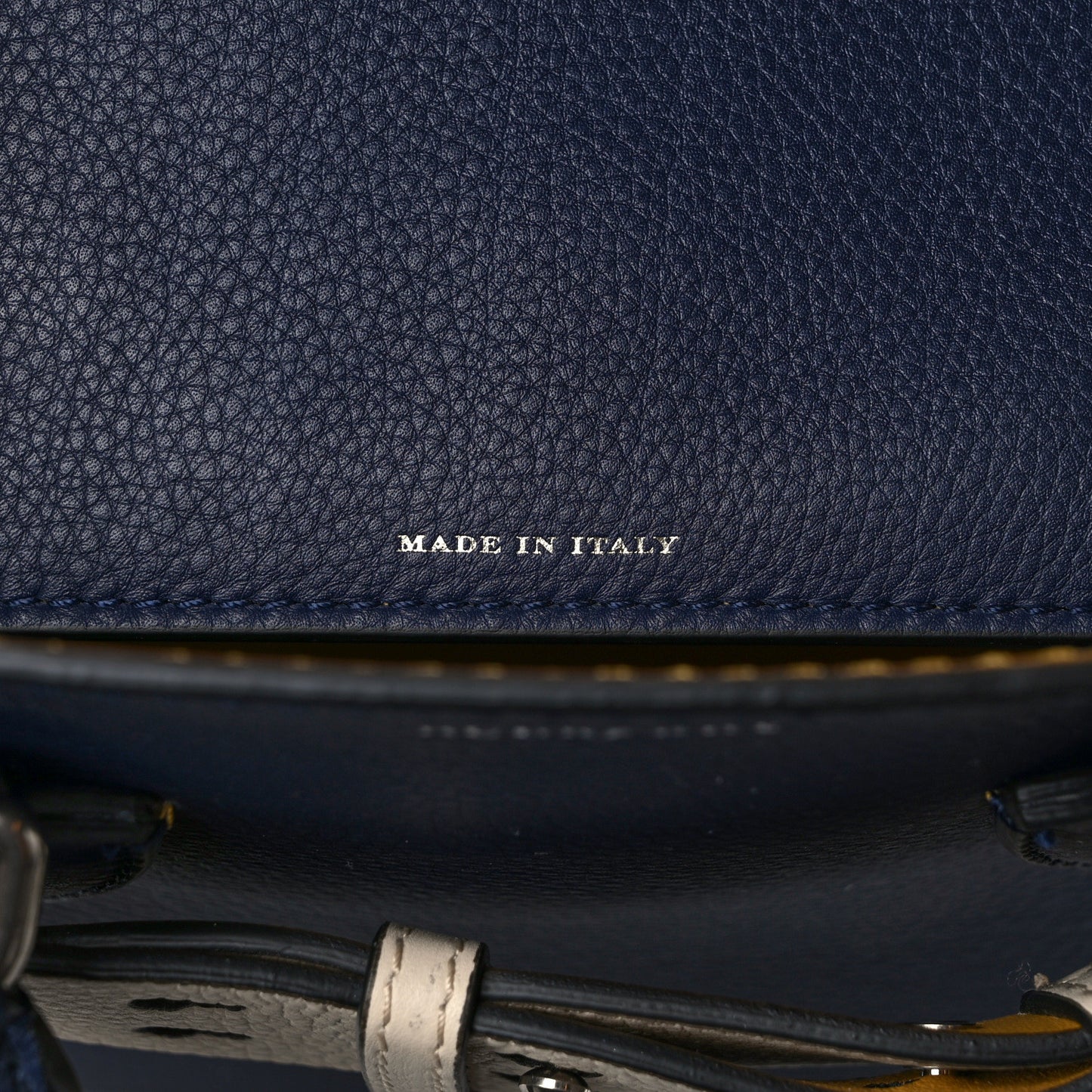 Marais Calfskin Small Belt Bag Regency Blue