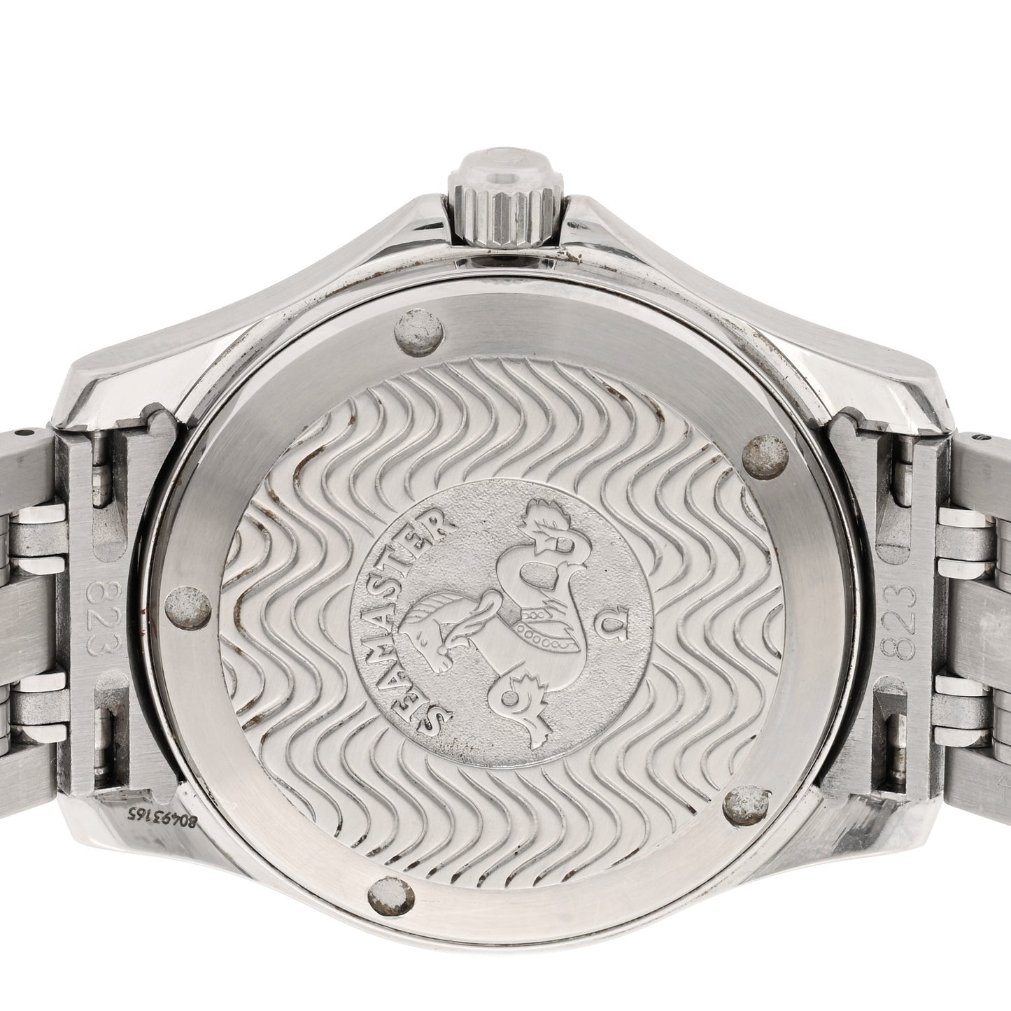Stainless Steel 36mm Seamaster Automatic Watch Blue 168.1601 Blue