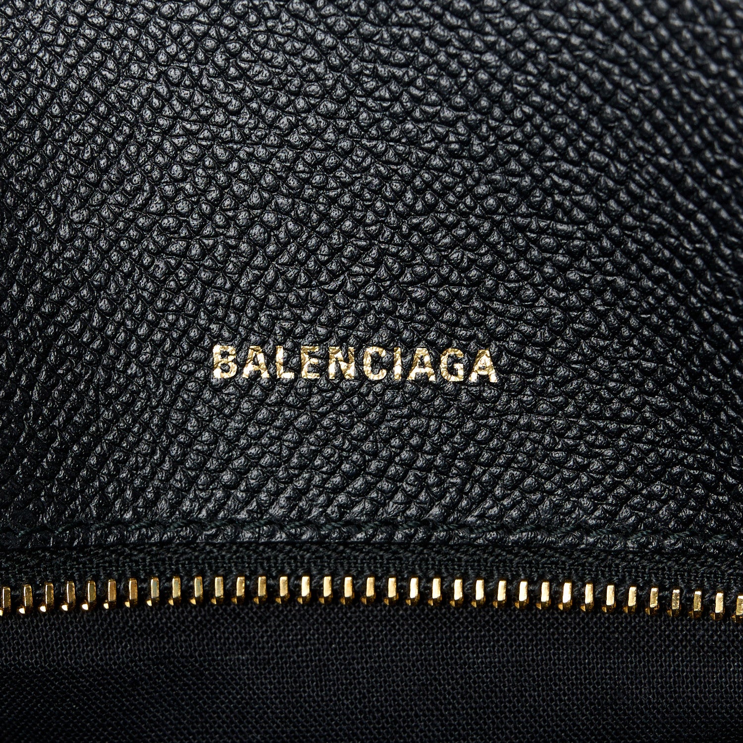 Balenciaga Signature Grained Calfskin Logo S Ville Top Handle Bag Bleu Turquoise 6 of 10
