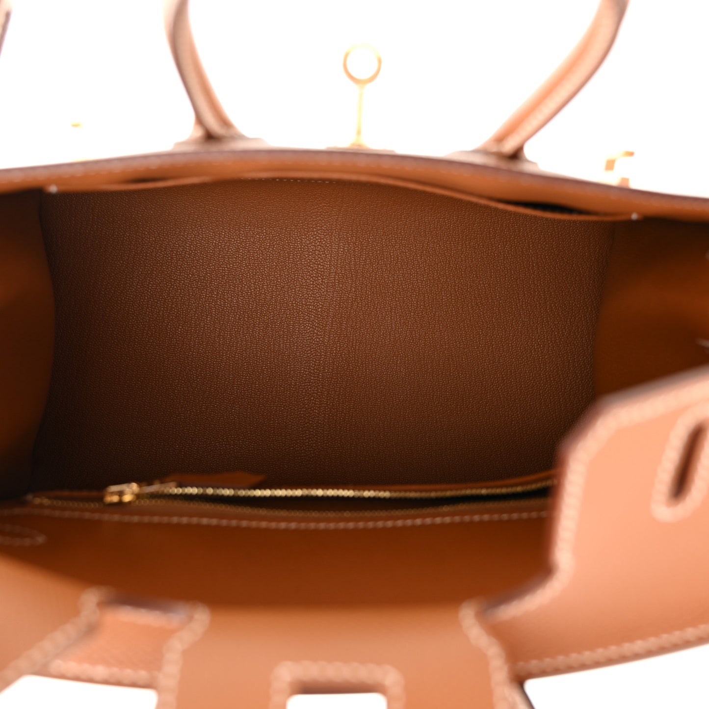 Epsom Birkin Sellier 25 Gold