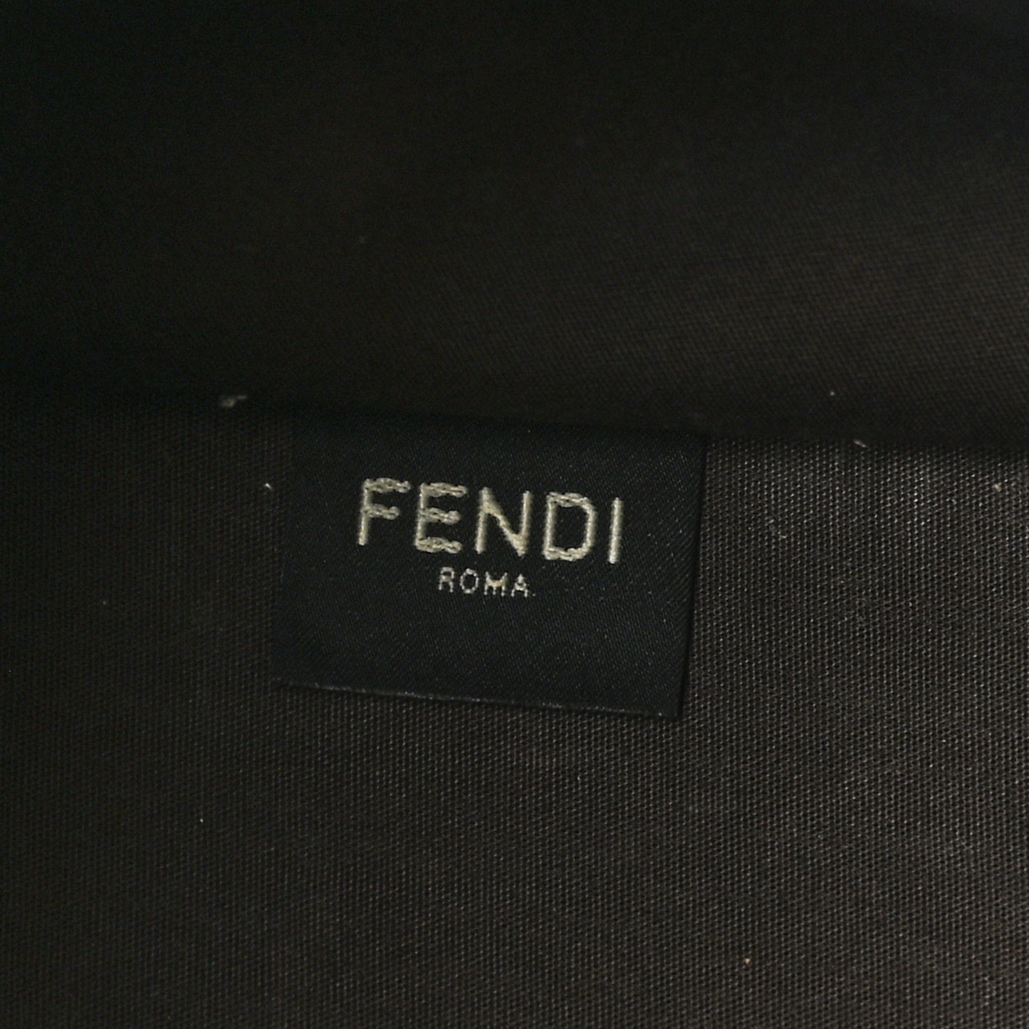 Canvas Vitello King Logo Embroidered Medium Fendi Sunshine Shopper Tote Grezzo Ghianda
