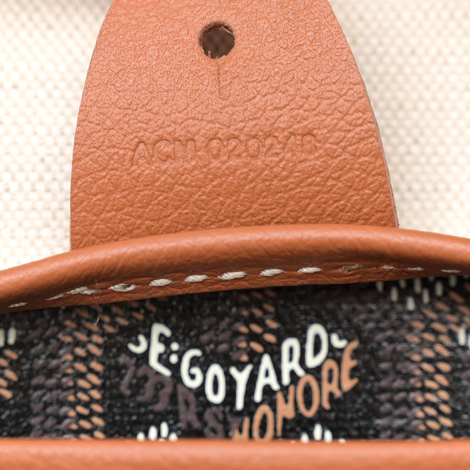 Goyard Goyardine Artois PM Black Gold 7 of 11