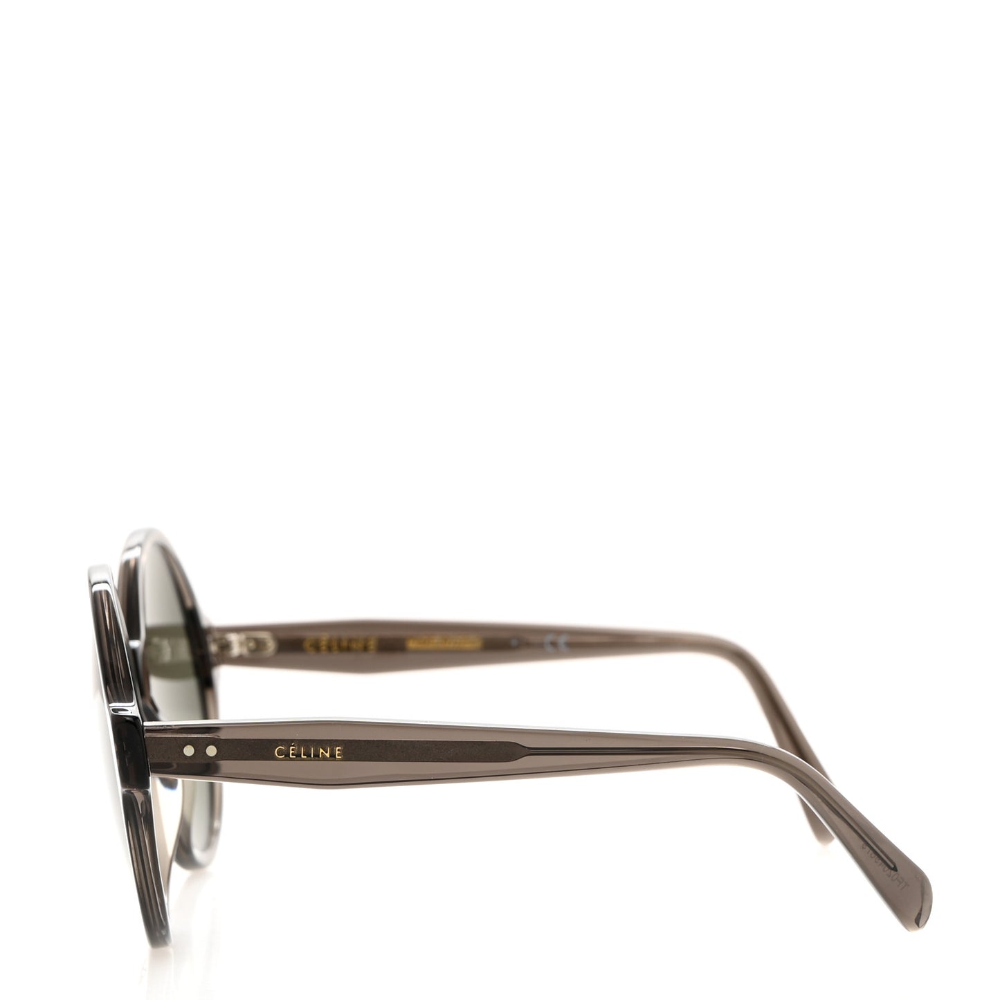Round Sunglasses CL 40051I Quote Title: CELINE Round Sunglasses CL 40051/I Transparent Black