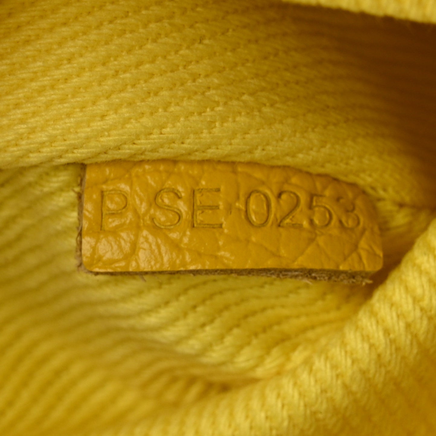 Grained Calfskin Small The Tote Bag Yellow