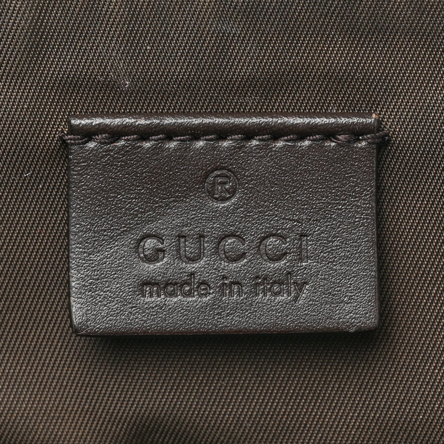 Gucci GG Plus Monogram Messenger Diaper Bag Dark Brown 7 of 15