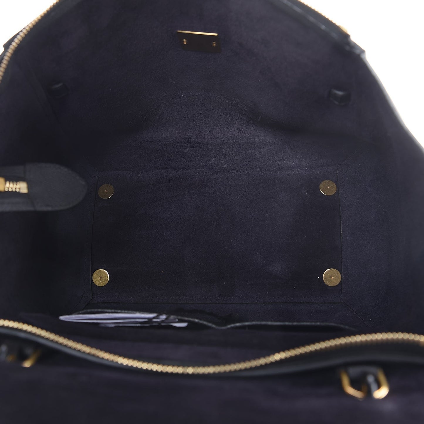 Grained Calfskin Mini Belt Bag Black