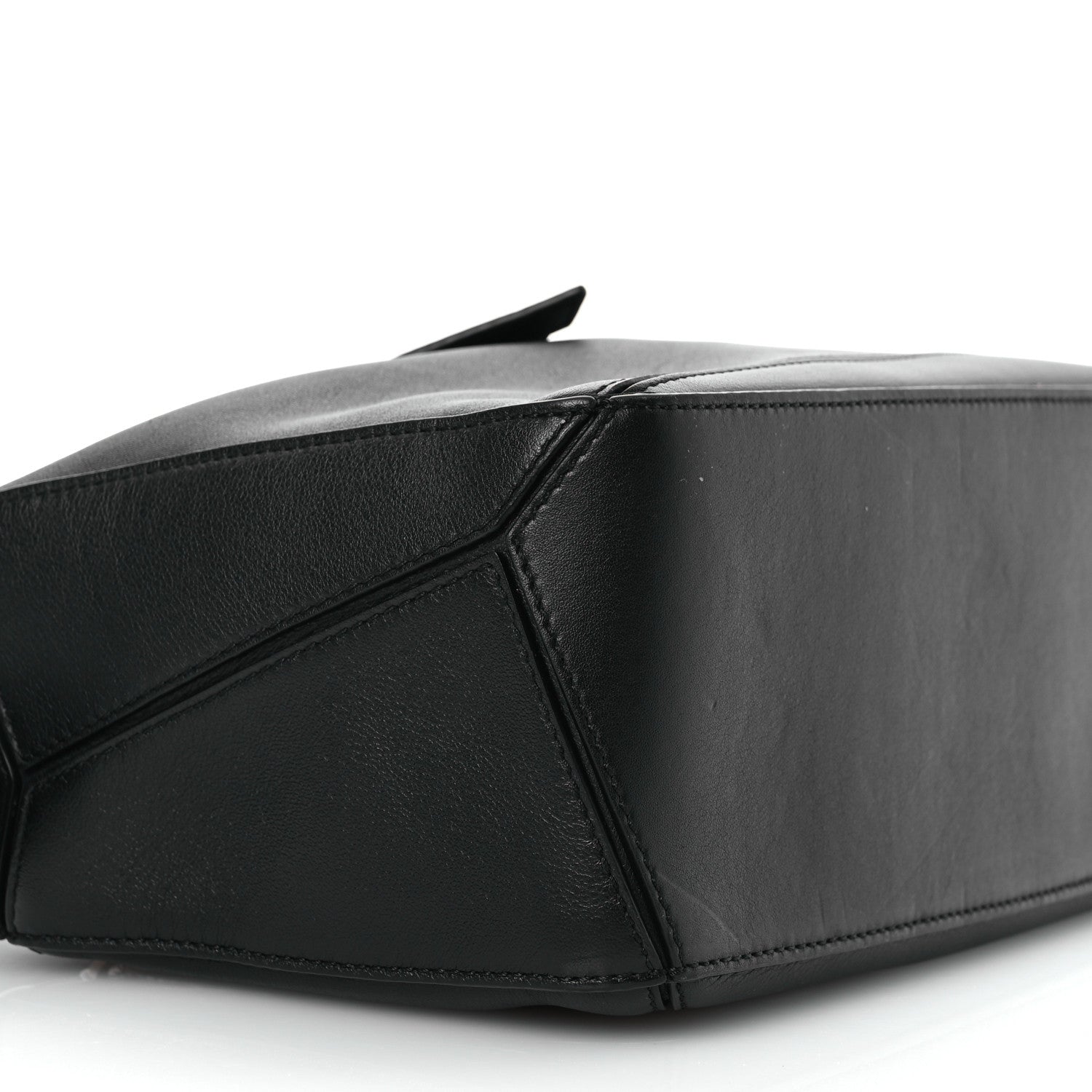 Loewe Calfskin Small Puzzle Bag Black 8 of 12