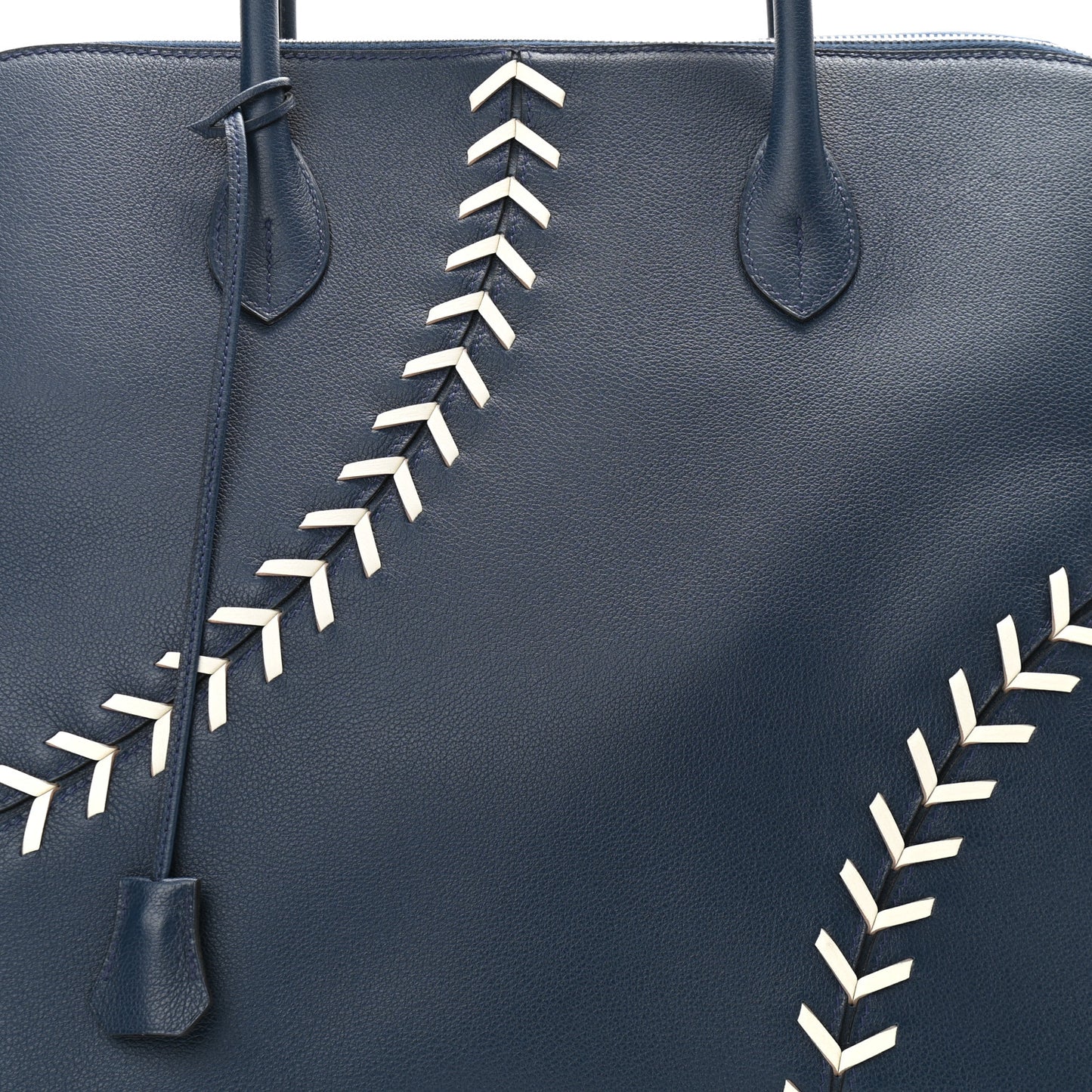 Evercolor 1923 Bolide 45 Baseball Bag Bleu De Malte Blanc