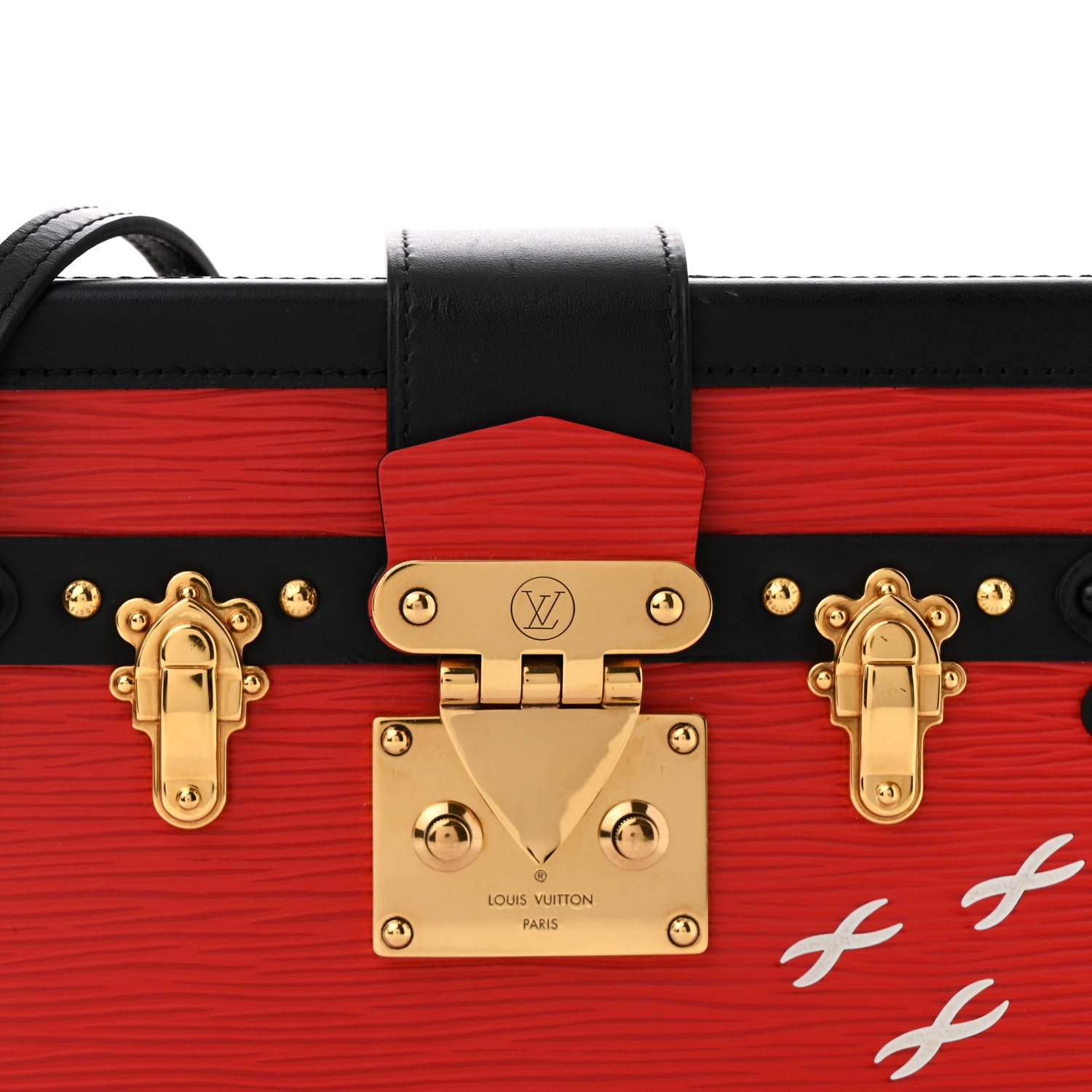 Louis Vuitton Epi Petite Malle Coquelicot 7 of 10