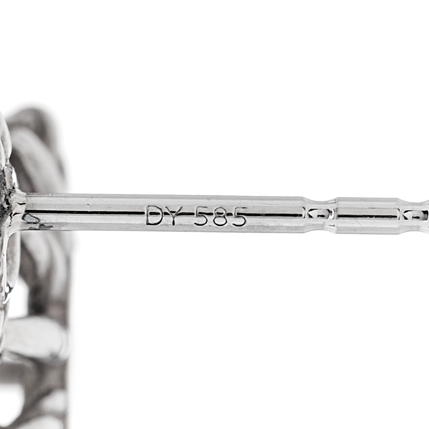 Sterling Silver Diamond Starburst Double Drop Earrings