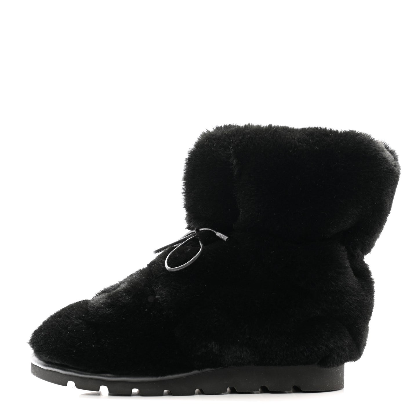 Nylon Monogram Pillow Comfort Ankle Boot 41 Black