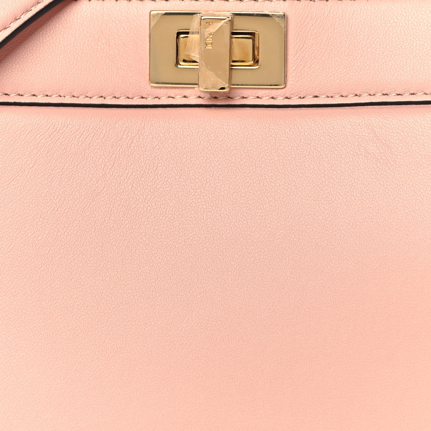 Shiny Nappa Petite Peekaboo I SEE U Satchel Rosa Confetto