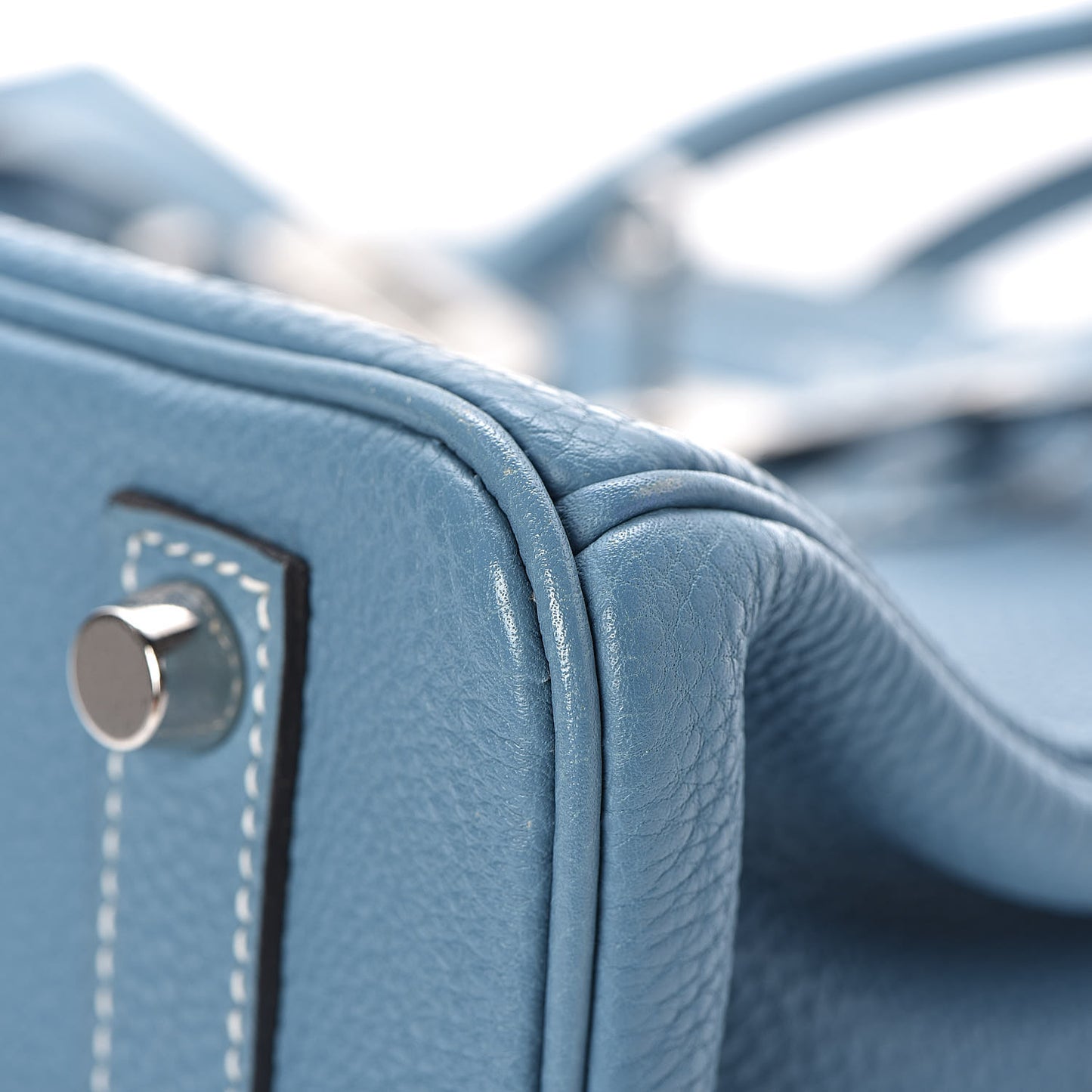Togo Birkin 25 Blue Jean