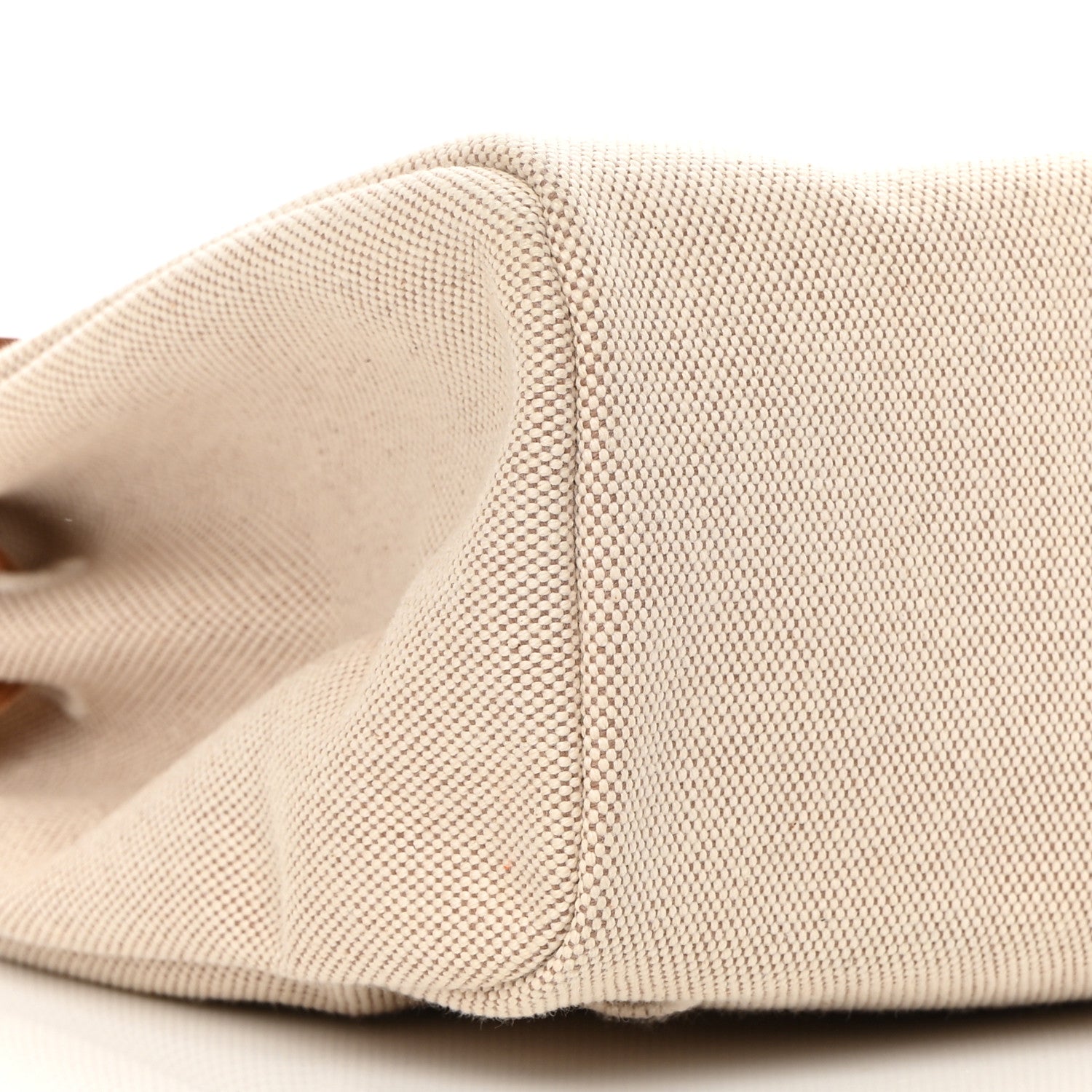 Hermes Toile Vache Calfskin Herbag 30 PM Backpack Natural 9 of 16