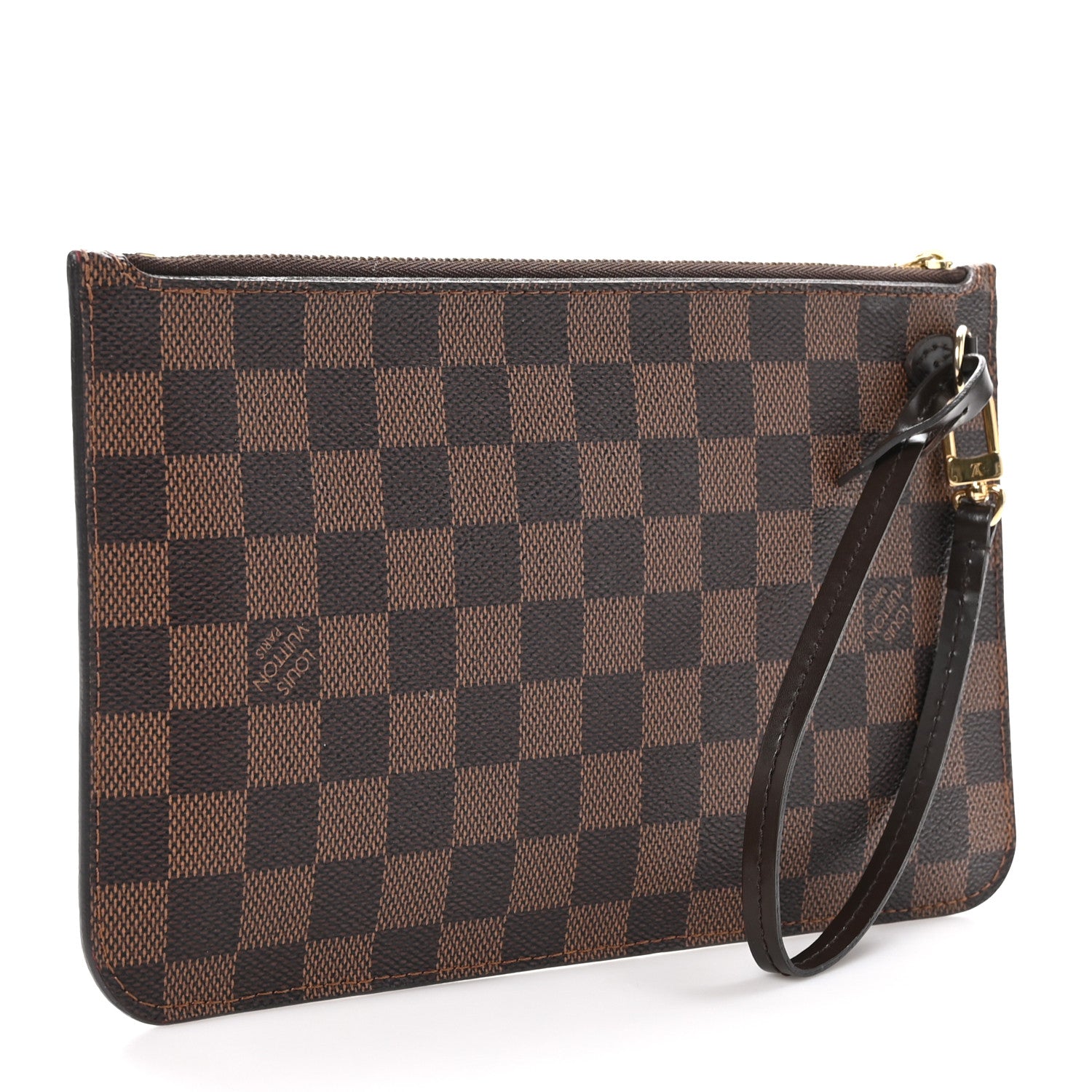 Louis Vuitton Damier Ebene Neverfull MM GM Pochette 3 of 8