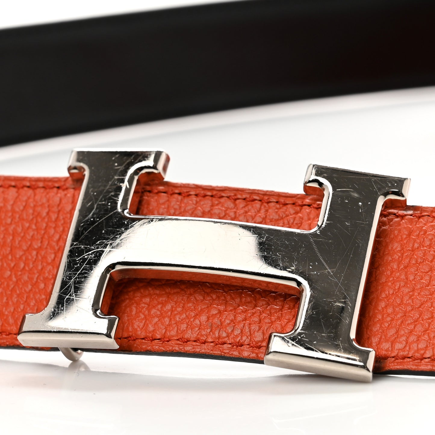 Swift Togo Constance H Belt 80 Black Orange